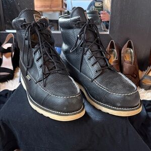 Irish Setter - Redwing Black Leather Men's Boots